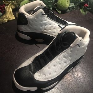 Black and white air Jordan 13 size 9 men’s